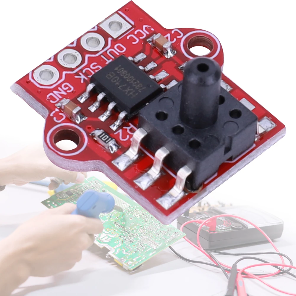 DC 3.3/5V 0-40KPa Digital Barometric Air Pressure Sensor Module Air Pressure Sensor Liquid Level Module Fit for Arduino