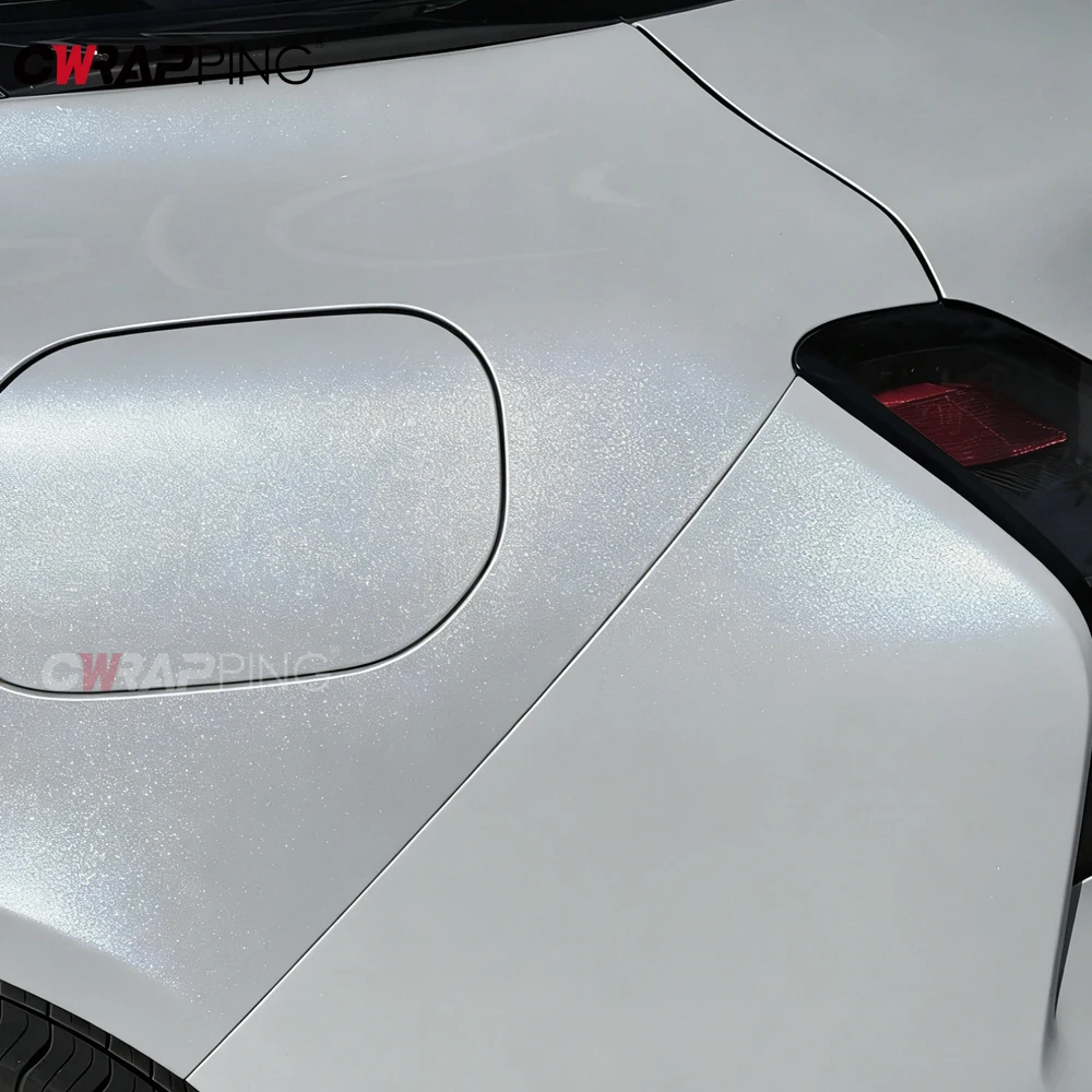 

Виниловая пленка PET Pearl White для авто, глянцевая, водонепроницаемая, для тюнинга и DIY-проектов, покрытие для автомобильных аксессуаров