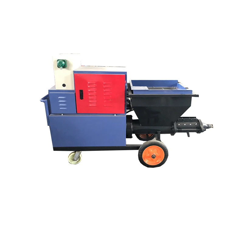 Automatic cement mortar spraying machine Plastering machine Fireproof coating putty real stone paint spraying machine