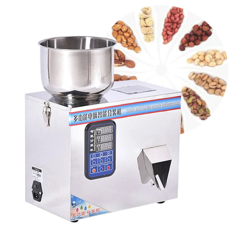 GMulti-Function Spiral Path Weighing Packing Machine Tea Powder Rice Coffee Flour Multigrain Filling Machine