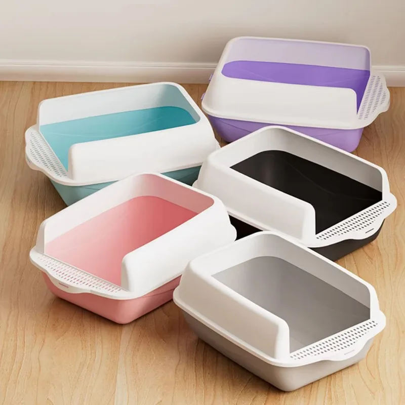 

Wholesale Plastic Detachable Cat Litter Box