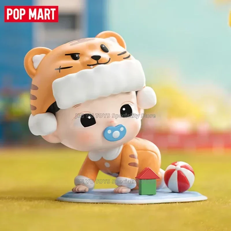 Pop mart heliupu o diário de crescimento série caixa cega anime figura ação surpresa acho saco decoração para casa bonecas de mesa brinquedos da moda