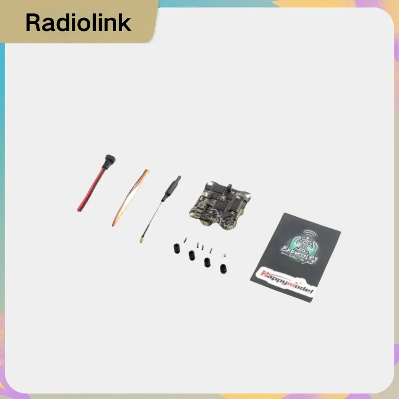 

HappyModel New X12 AIO 5in1 Flight Controller Built-in 12A ESC OPENVTX 400mW Support 1-2S ELRS For FPV Racing Drone Crux3 Crux35