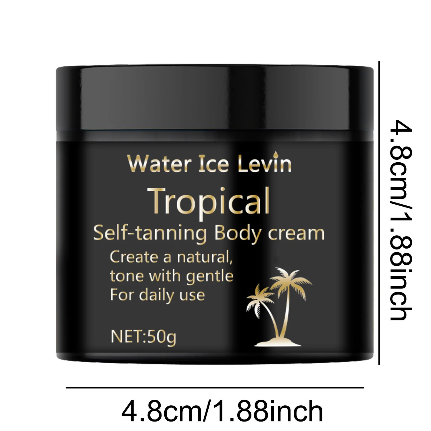 لوشن الجسم الاستوائي ذاتي التجفيف، امتصاص سريع، لا يسبب الحساسية، خالي من الشمس على مدار 24 ساعة، مثالي للهدايا، تعزيز لون البشرة الطبيعي، كريم التجفيف الذاتي |     التصميم الاستوائي |     كريم هيبوالرجينيك