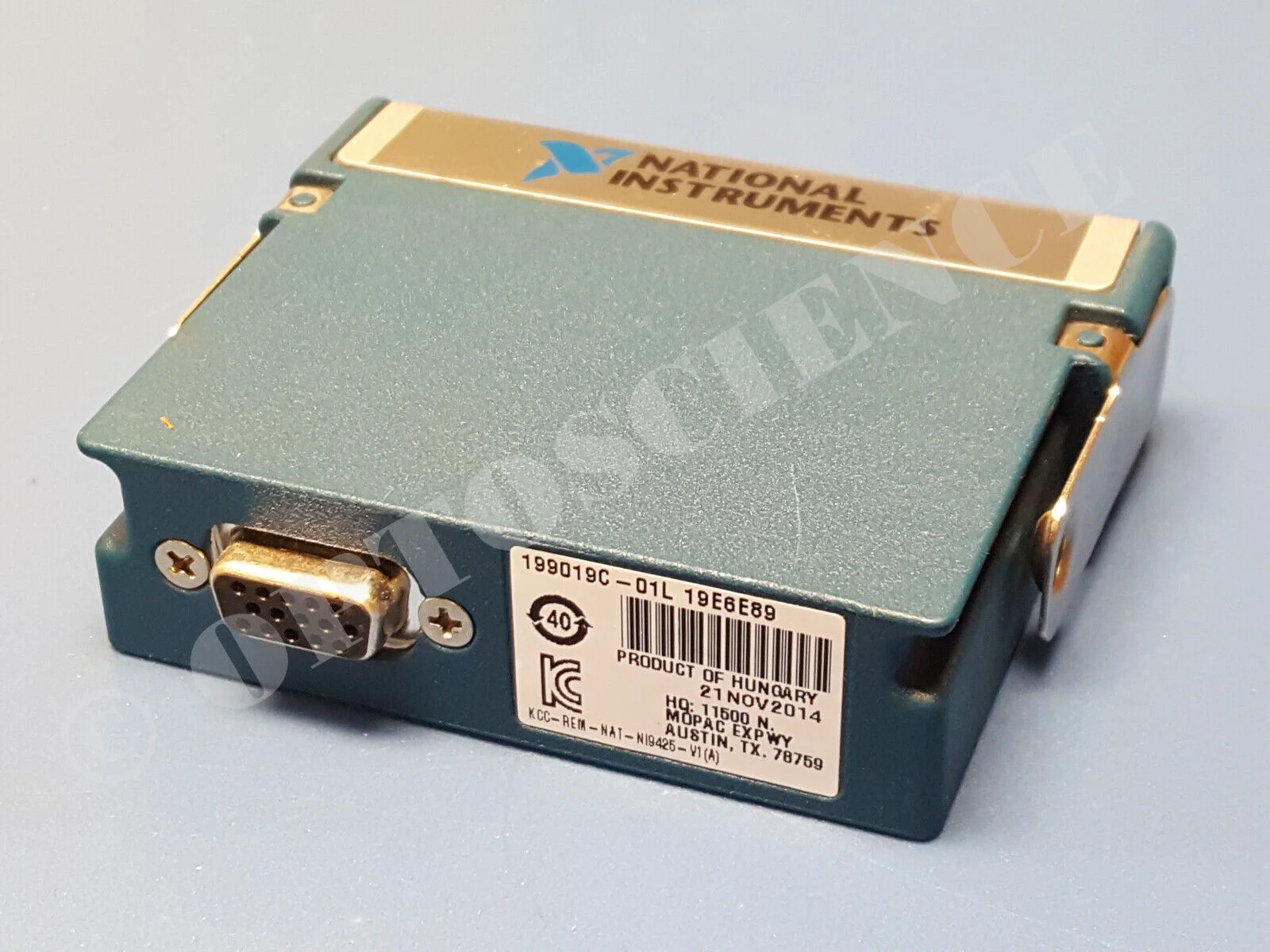 National Instruments NI 9425 cDAQ デジタル入力モジュール、24V 32ch