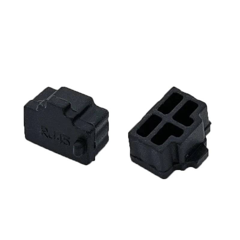 

RJ45 network port dust-proof plug LAN network cable interface stopper RJ45 female plug stopper for computer and TV silicone plug