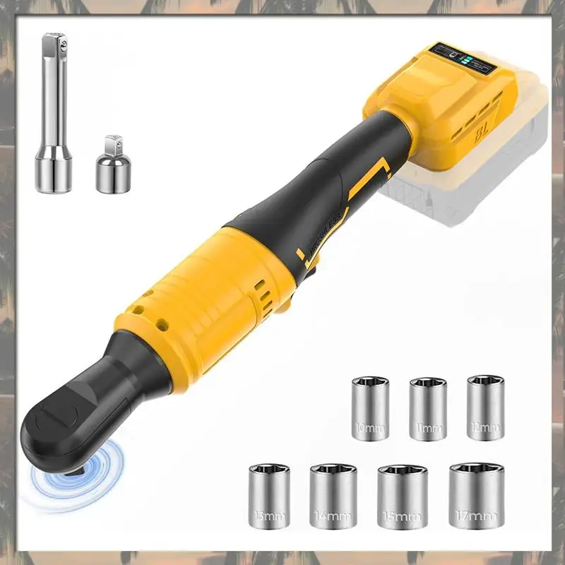 A70U Neuer Akku-Ratschenschlüssel, 74 Fuß, kompatibel mit 20 V Max. Batterie, 3/8 Zoll bürstenlose Leistung mit variabler Geschwindigkeit