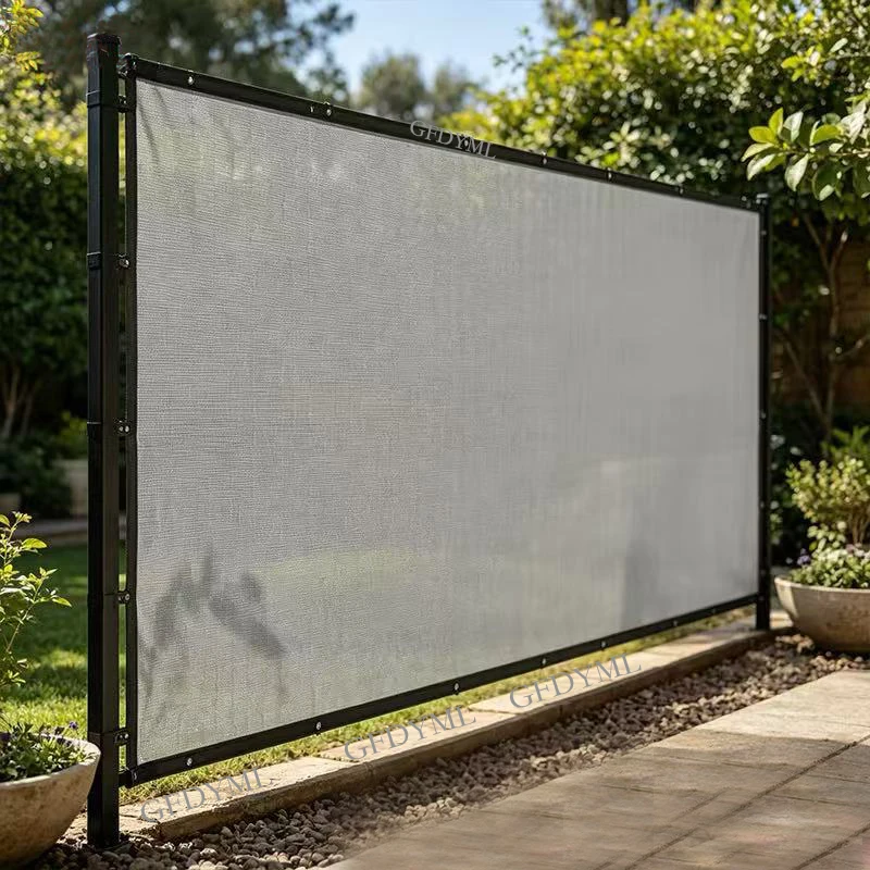Shade Netting Is Easy to Install and Ideal for balcony Insulation, Backyard Relaxation, and Providing Shade for Plants.