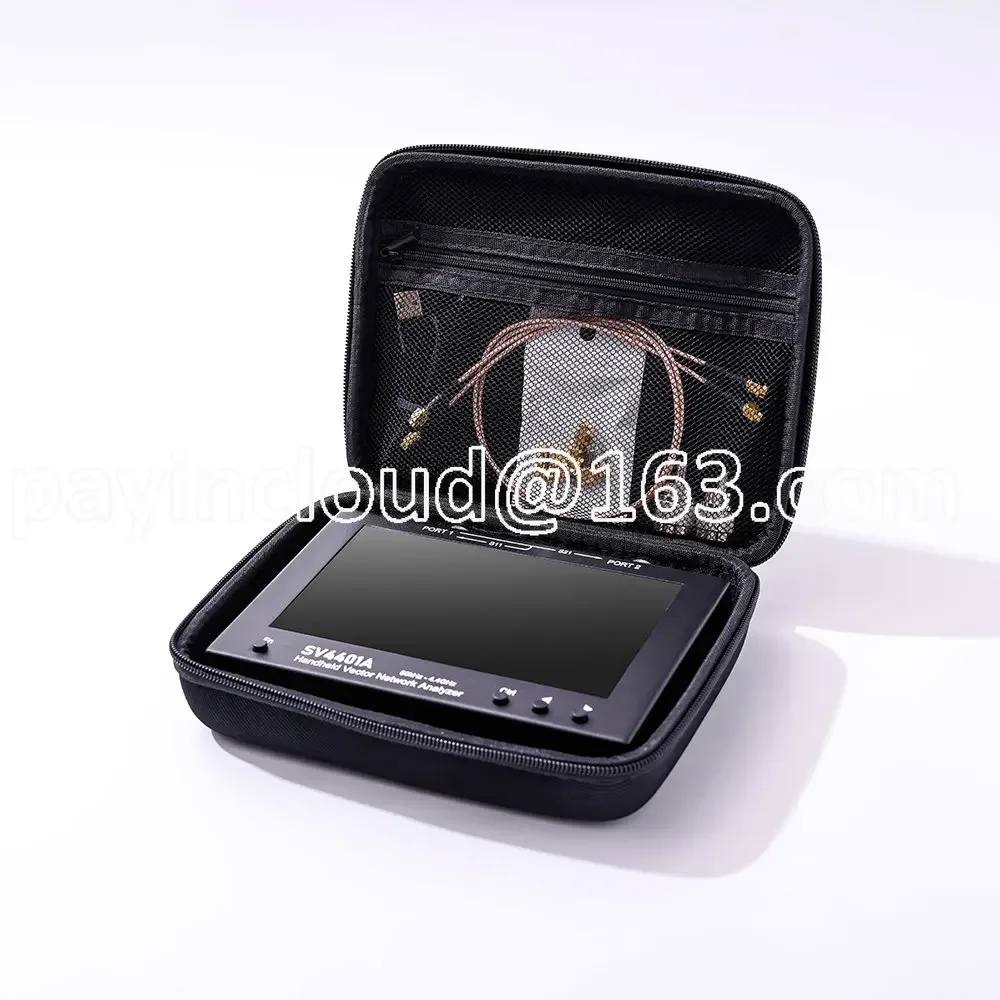 50KHz-4400MHz Vector Network Analyzer 7-inch Touch Screen 100db Dynamic NanoVNA