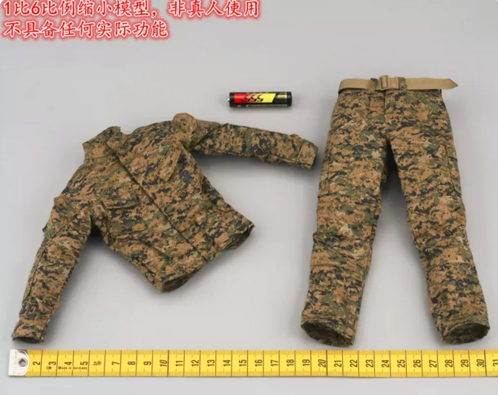 

ES GA1006R 1/6 Scale USMC U.S. Marine Corps Uniform Model for 12" Doll