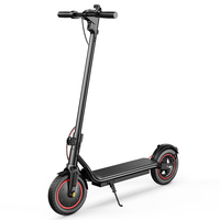 iSCOOTER W6 Electric Scooter Adult 10 Inch Tires E-Scooter for Men 500W 36V 7.8 AH Foldable City EScooter