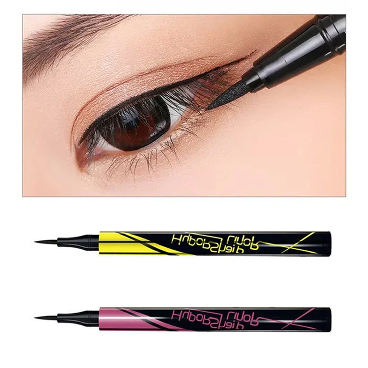 1PC Professional Liquid Eyeliner Cat Style Small Gold Pen Long-lasting Quick Drying Anti-sweat Waterproof Smooth Matte Eyeliner