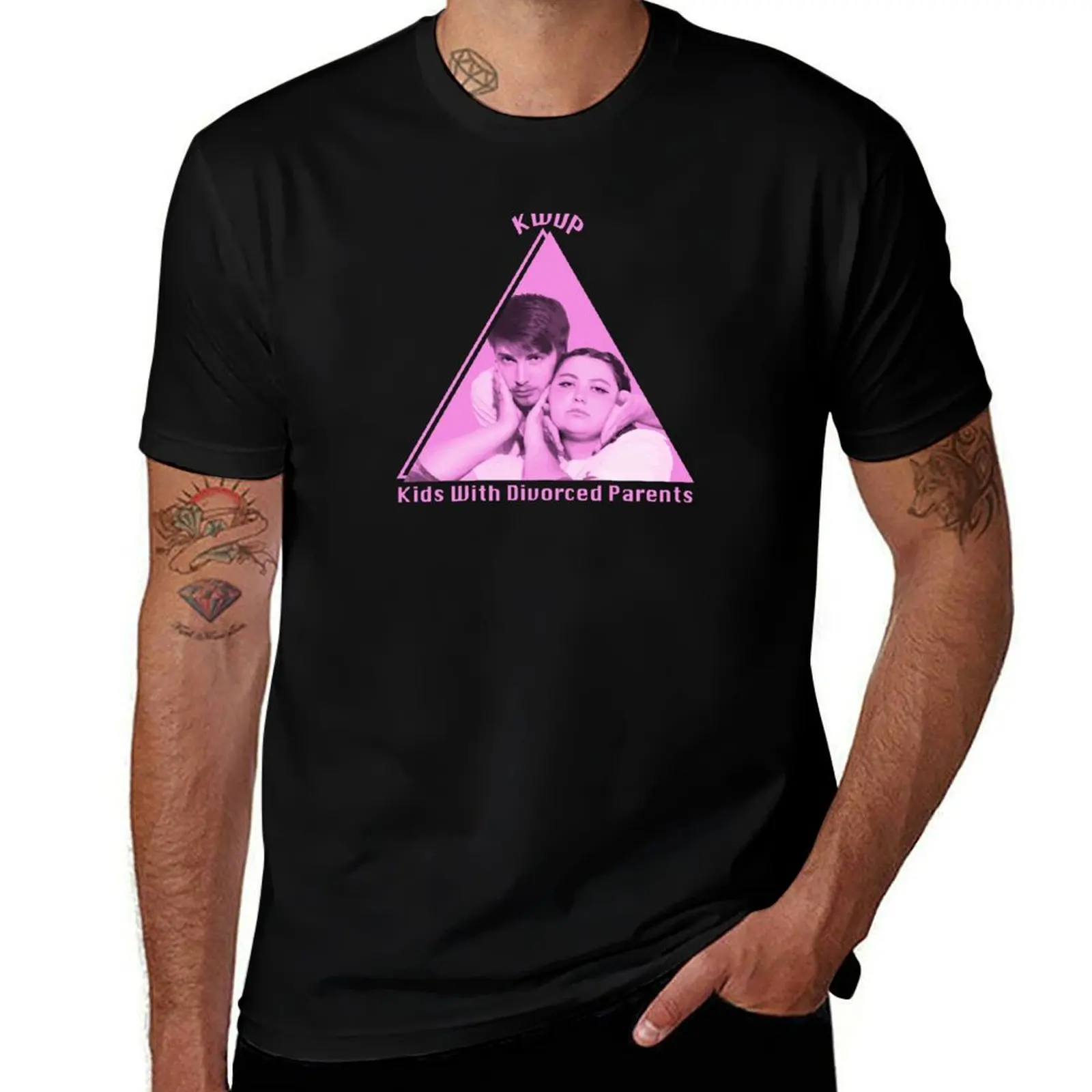 Kids With Divorced Parents T-Shirt Plus Size Loose Fit T-Shirt