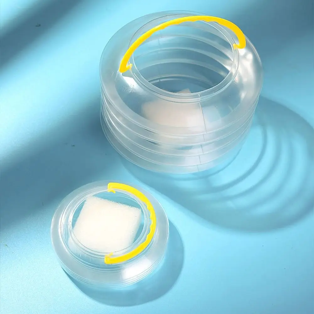 Mini tragbare Kalligraphie Student Kalligraph Pinsel Reinigungs koffer Malpin sel Halter Kunst liefert Stift Wasch eimer