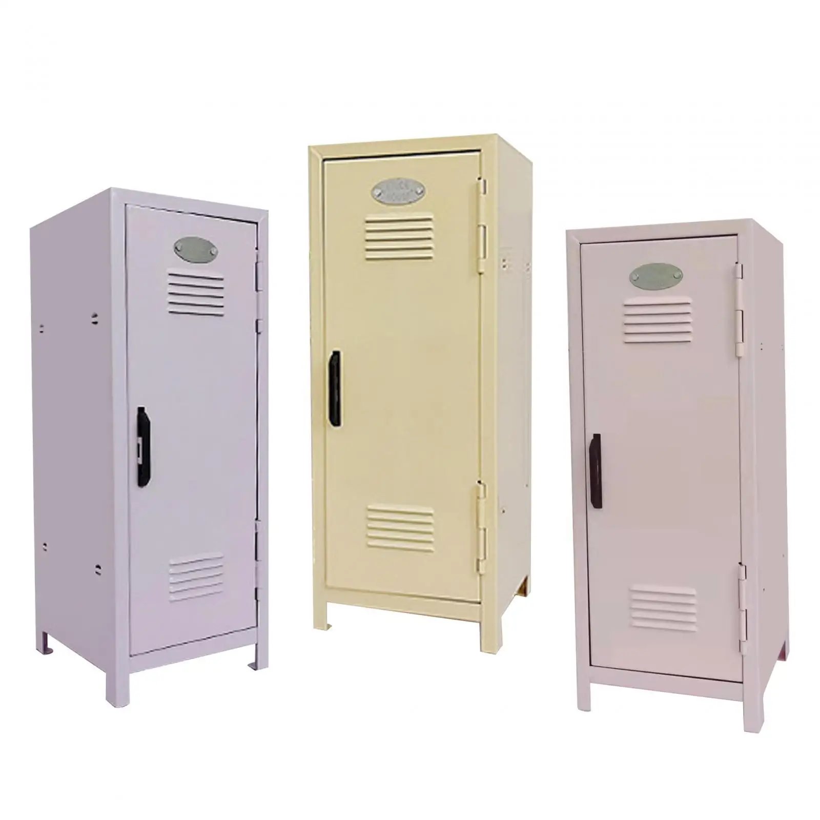 Makeup Storage Cabinet Multifunctional Two Layers Lockable Jewelry Cabinet for