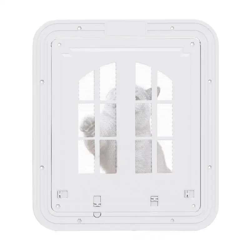

Dog Door Storm Door Insert Reinforced Cat Furniture Heavy Duty Removable Pet Supplies For Puppies Kittens Indoor And Outdoor Use