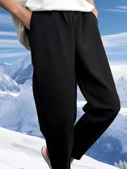 

Спортивные брюки Thiened Fce для мужчин и женщин, повседневные ветрозащитные брюки прямого кроя из полиэфирного волокна с высокой талией