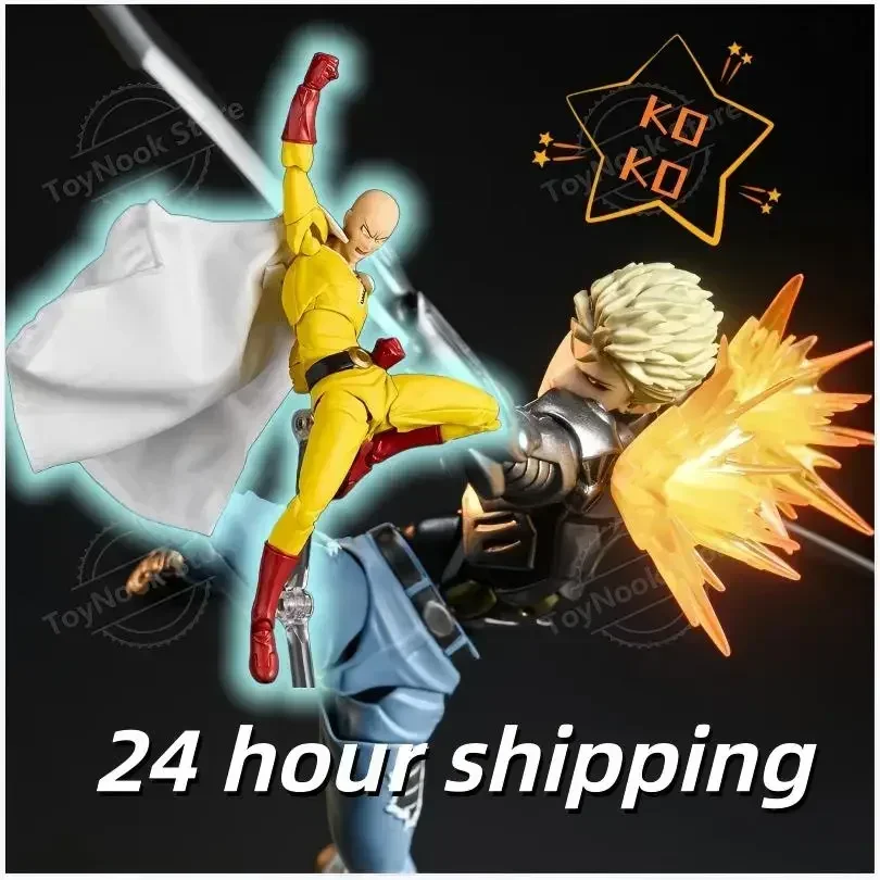 

В НАЛИЧИИ ХИТ ПРОДАЖ: Фигурка Ко Геноса из One-Punch Man, аниме-фигурка Revoltech Yamaguchi, подвижная модель со суставами, статуэтка, детская игрушка, подарок