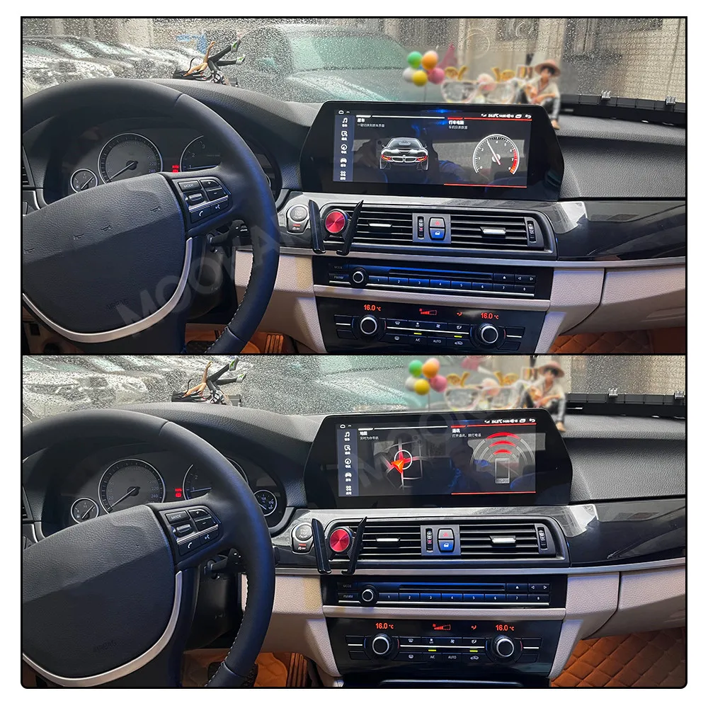 

12.3 Inch For BMW 5 Series F10 F11 2011-2017 Multimedia Display Car Radio CIC NBT Touch Screen Wireless Carplay Android14.0 Auto