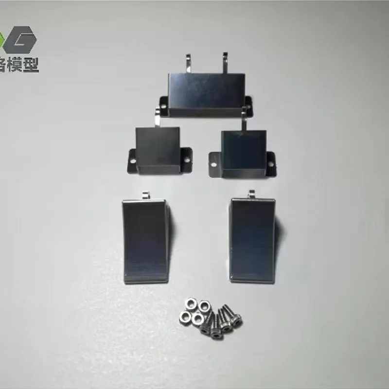 

Tire Stop Stopper For Tamiya Nooxion RC Trailer Truck Tamiya 56323 Scania 1/14 Stainless Steel Modified Parts