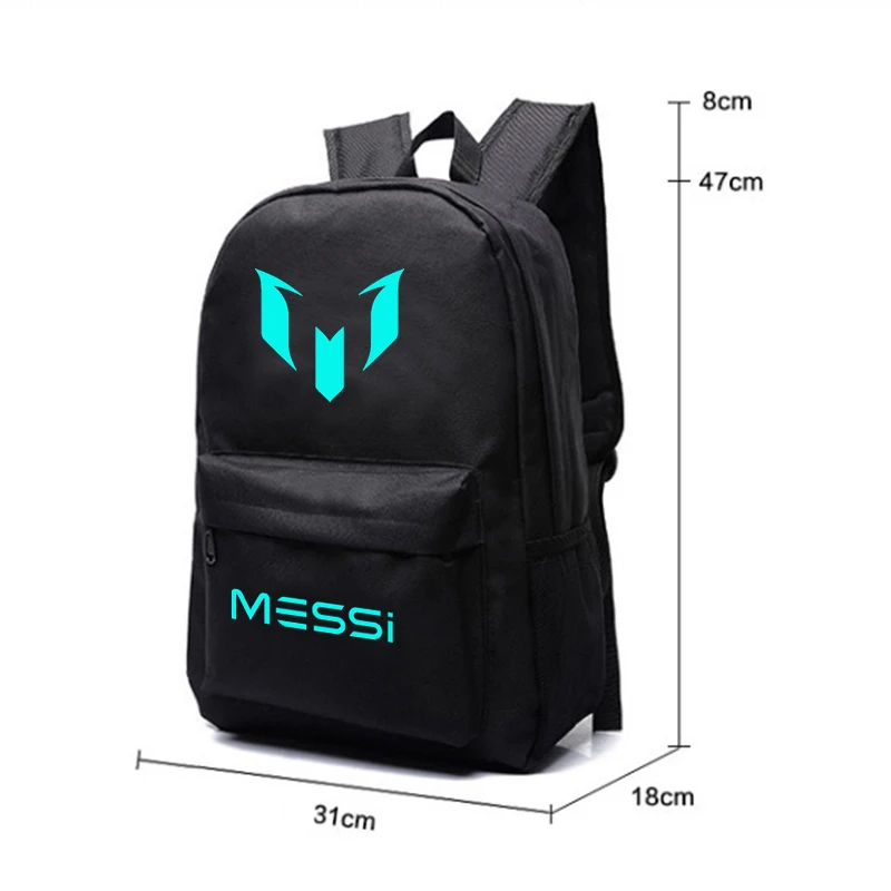 2024 Messie Backpack Footbal Bag men Boys Travel Gift Kids Bagpack Mochila Bolsas Escolar Backpack School Bags Printing Luminous