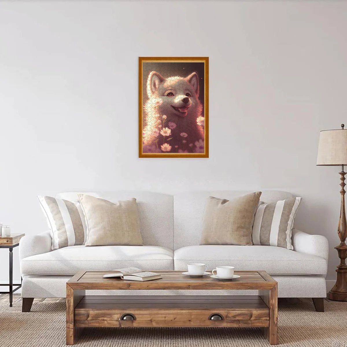 성인 및 어린이를 위한 300 조각 직소 퍼즐, 가족 게임 장난감, 홈 아트 장식 퍼즐, 귀여운 작은 여우