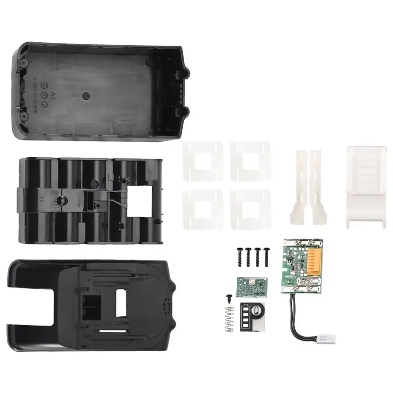 ABFU-BL1830 10 X 21700 Battery Case PCB Charging Protection Circuit Board Shell Box BL1860 For 18V 3.0Ah 9.0Ah House