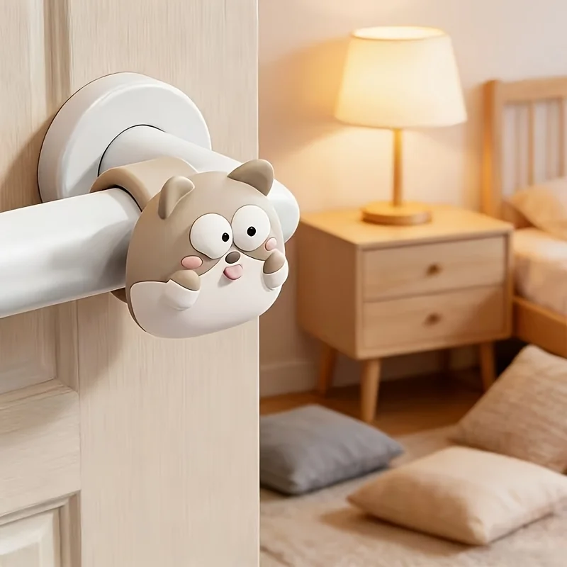 3pcs Door Knob Bumper Pads | Protector for Furniture, Prevents Scratches and Noise from Door Handle,Cabinet Handle,Window Handle