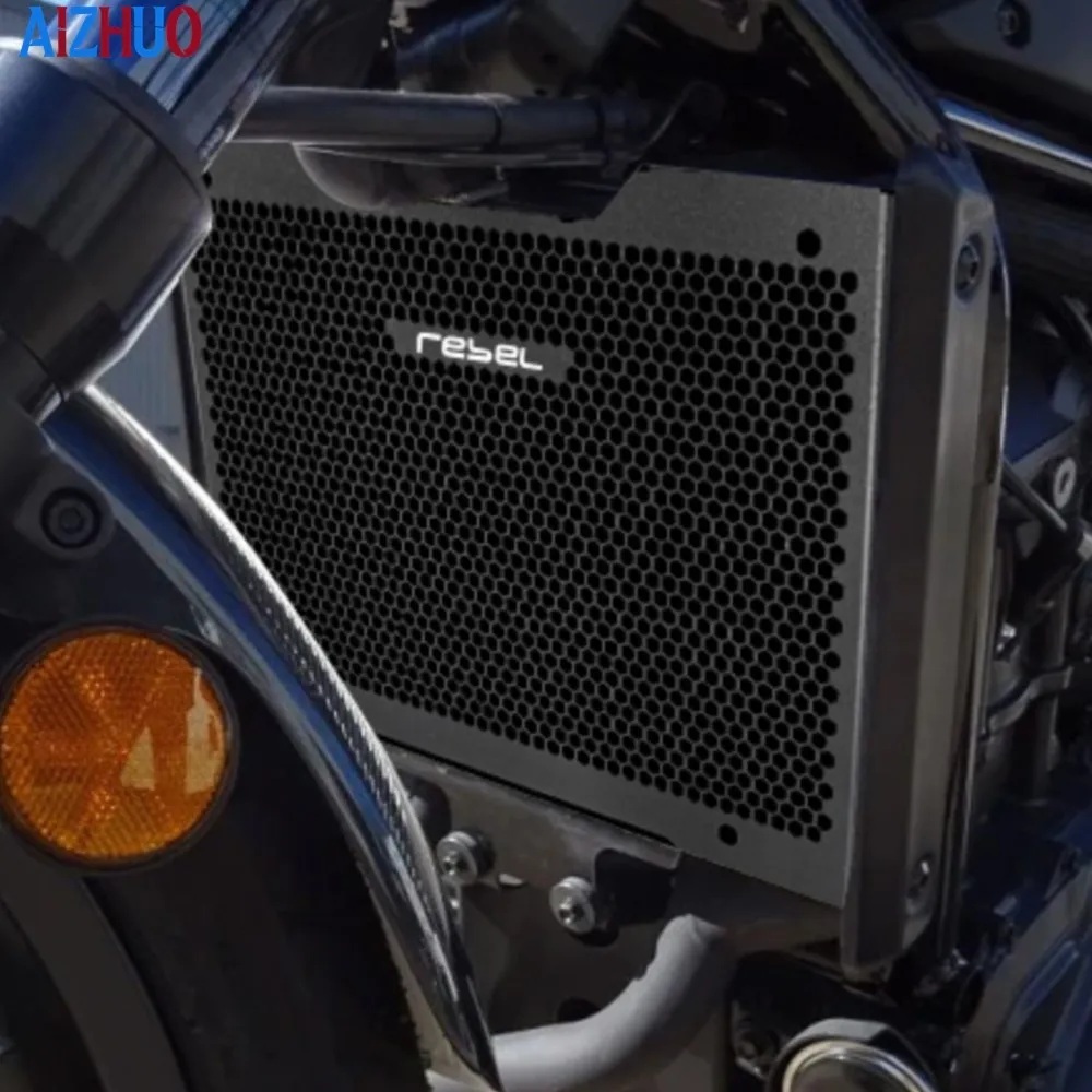 

For Honda Rebel 1100 DCT CMX11000 2021-2026 2024 2025 2026 Motorcycle Radiator Water Cooler Grille Guard Cover Grill Protector