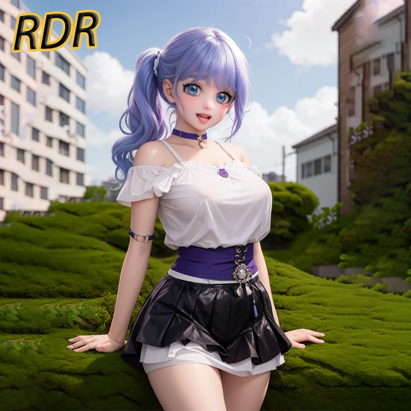 RDR-100cm 애니메이션 인형 남자 인형 차고 키트 장난감 이동식 소프트웨어 모델 아름다운 선물 만화 인형 저장소