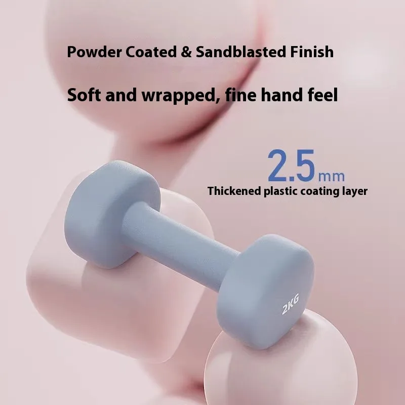 1 قطعة الدمبل انخفض 0.5-1.5 كجم اللياقة البدنية الدمبل النساء المراهقين الأطفال الحديد الزهر الدمبل الصغيرة المحمولة للمنزل مكتب الصالة الرياضية #4