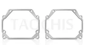 

TAOCHIS Adapter Frame Headlights Transition Bracket for Audi Q5 08-12 NO AFS Projector Lens Carlight Retrofit