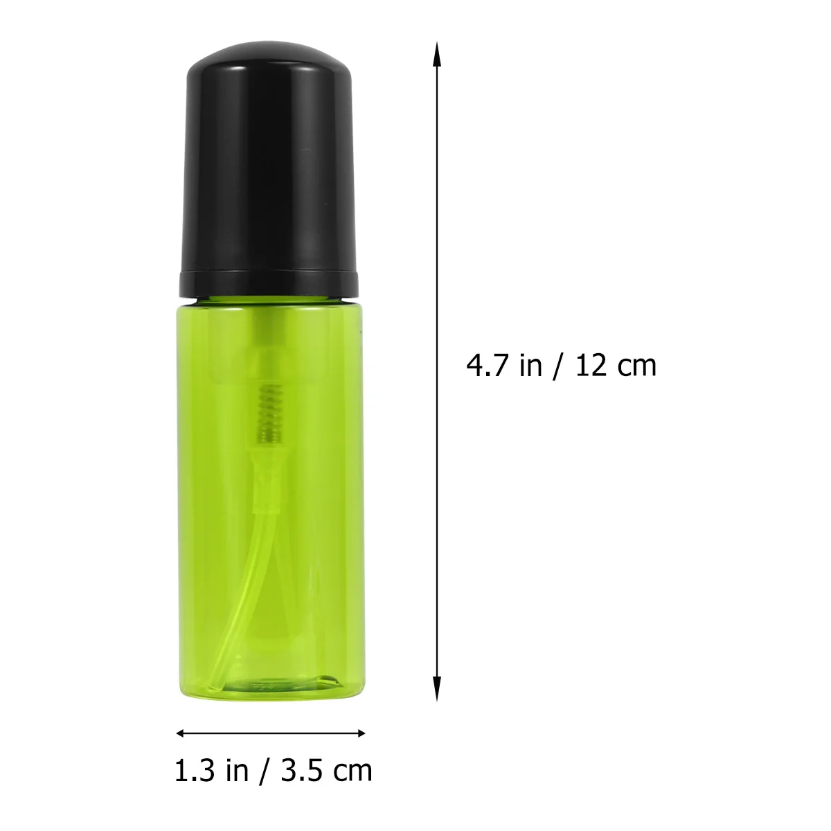 

6Pcs Plastic Lotion Bottle Set Durable Lightweight Portable Dispenser for Essential Oils Shower Gel Storage Travel