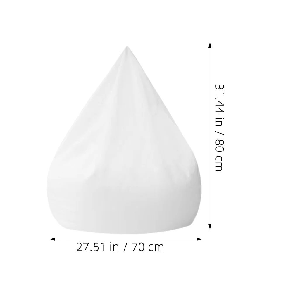 غطاء بطانة للأريكة الكسولة من القماش قابل لإعادة الاستخدام وقابل للغسل واستبدال الأكمام الداخلية لكرسي كيس الفول للاستخدام المنزلي #6