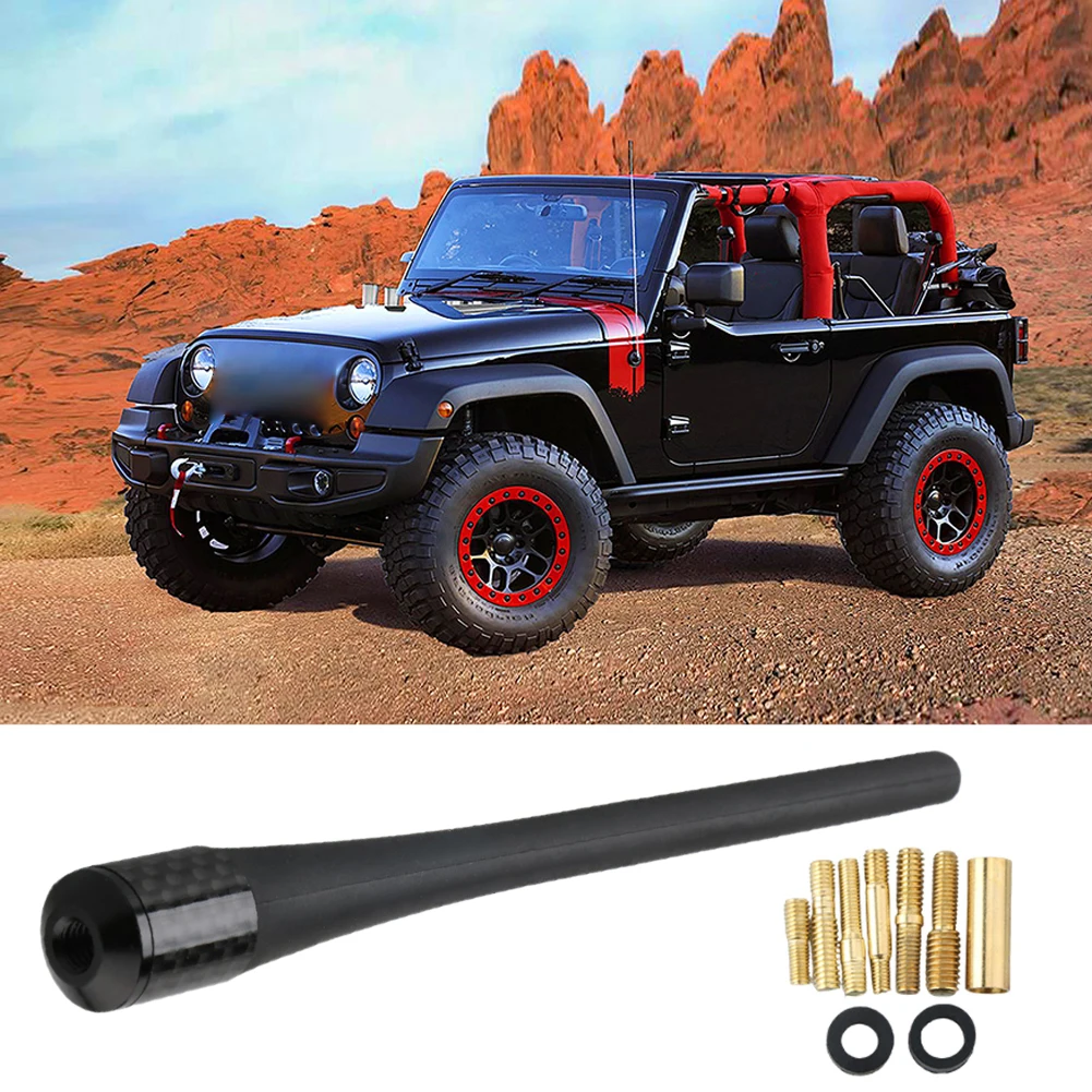 

Автомобильная радиоантенна на крыше, украшение, автомобильная антенна, улучшенный сигнал, совместимая с Chevrolet Ford F150 Wrangler GMC Type 1,