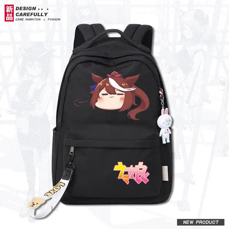 Pretty Derby Anime Merchandise Student Large Capacity Backpack Unisex Double Shoulder Bag TT ANI
