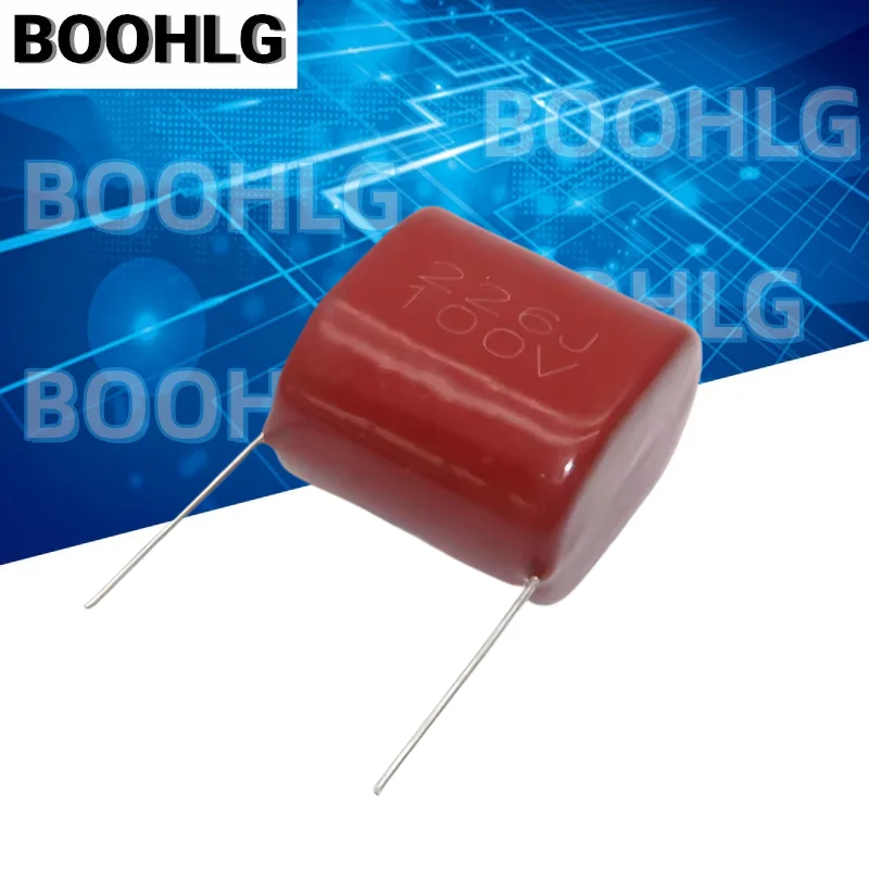 2 sztuk 100V226J 22UF boisko 27.5mm 22000NF 100V 226 226J CBB kondensator folii polipropylenowej