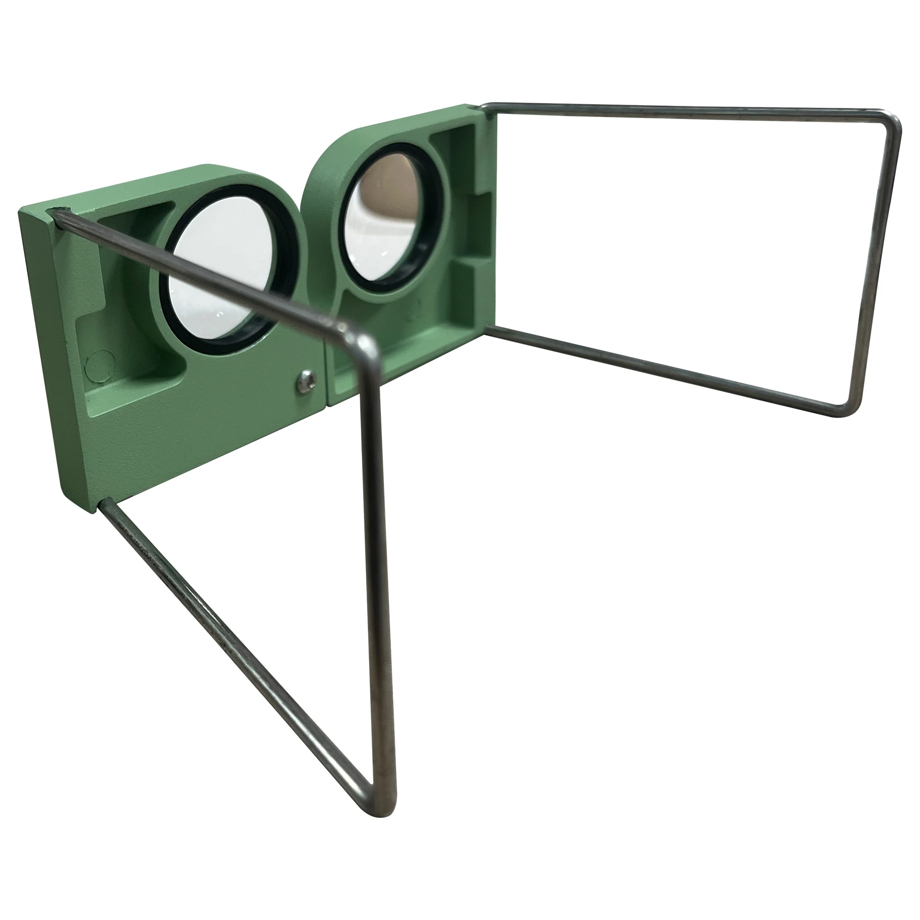 Wearable 4X Pocket Stereoscope Microscope Adjustable 55-75mm Lens Distance for Examiners Surveyors Engineers Architects Tool