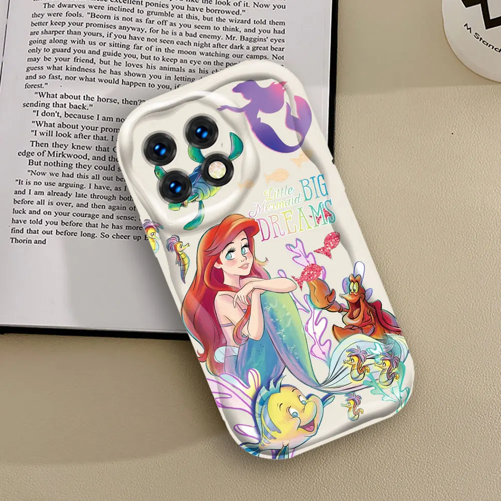 The Little Mermaid Ariel Phone Case For Infinix NOTE HOT 40 30 PRO 40I 30I 20 20I 12 9 PLAY Tecno Camon Spark 30 20 Wave Cover