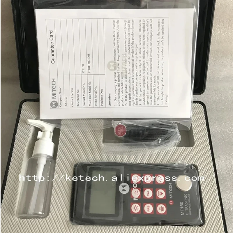 MITECH Ultrasonic Thickness Gauge MT150 MT160 MT180 MT190 MT200