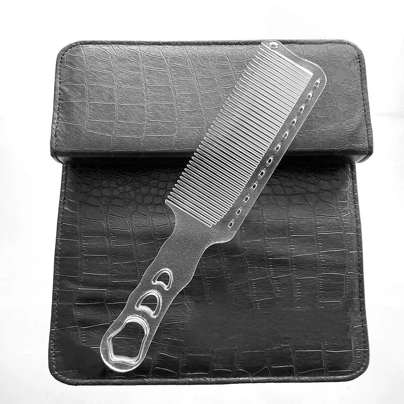 1Pc männer Haar Schneiden Kamm Anti-slip Anti-statische Friseur Trimmen Haar Kamm Barber Shop Pro friseur Haarbürste Y0724 – Detail 15