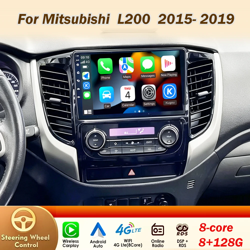 Android-Autoradio-For-Mitsubishi-Pajero-Sport-3-L200-5-Triton-3-2015--2019-Car-Radio-Carplay-GPS-Navigation-Stereo-Player-WIFI