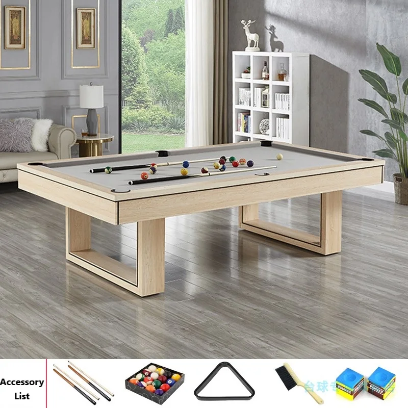حار بيع المصممة حديثا 8 9 أقدام تنس الطاولة والبلياردو 2 في 1 طاولة بلياردو عصرية #5