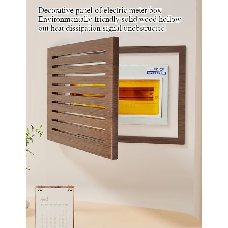 Meter box decorative painting, ancient style blocking distribution box cover, multimedia network cable covering ugly living room