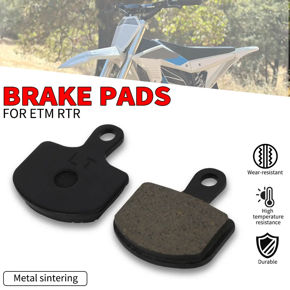Motorcycles Accessories Brake Pads Brakes 1 Pair Front Rear Disc Brake Pads For ETM RTR Dirt Pit Motorbike Metal Sintered