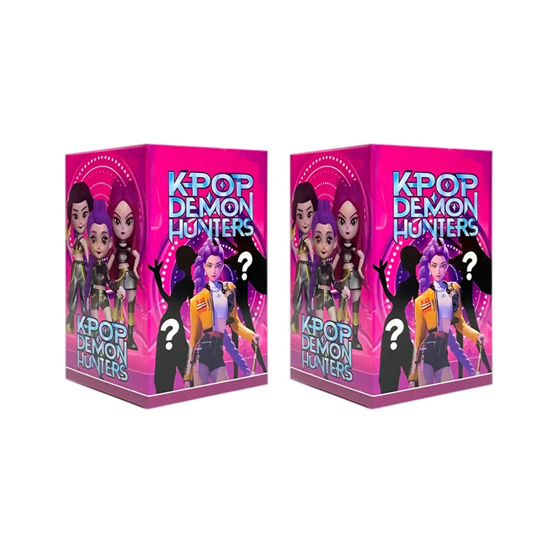 애니메이션 악마 사냥꾼 블라인드 박스 분해 재미 블라인드 백 소형 피규어 주변 모델 데스크탑 블라인드 박스 장식 선물