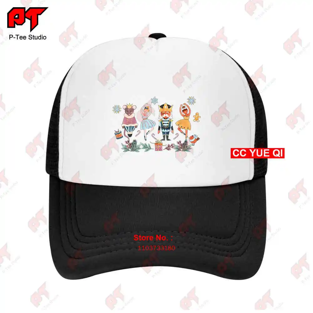 Nutcracker Christmas Squad Ballet Dance Collage Matching Baseball Caps Truck Cap CGN4