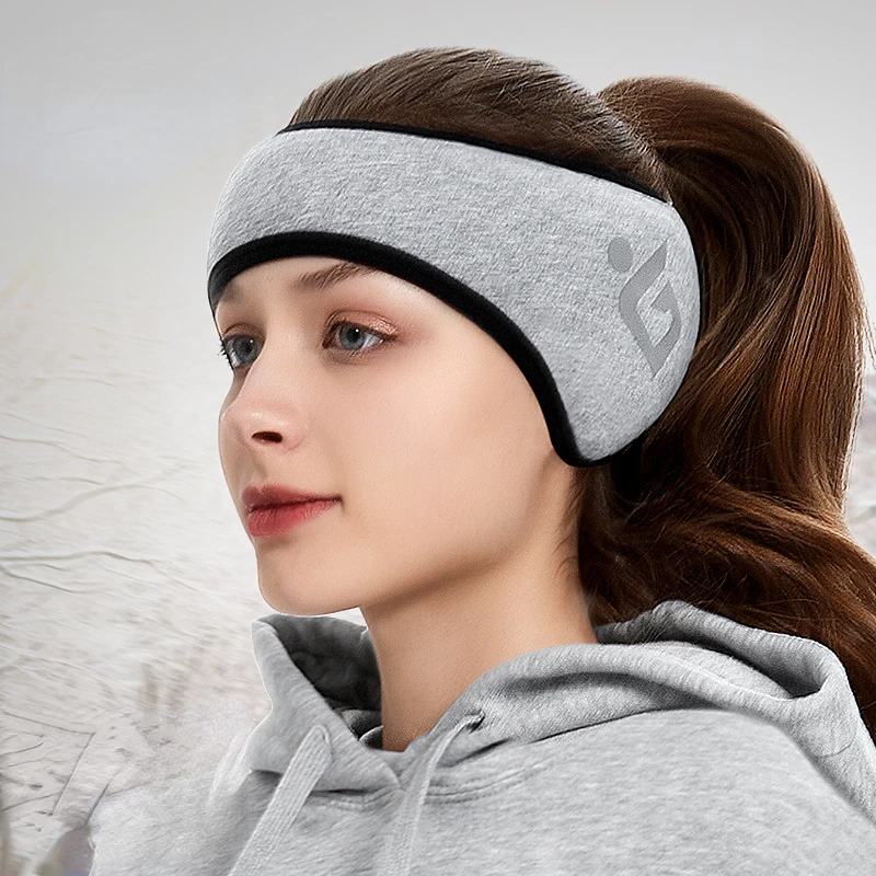 

Autumn Winter Warm Earmuffs Sports Ear Protection Hair Straps Plush Windproof Cold proof Ear Covers Ear Covers Men Women DEZ26