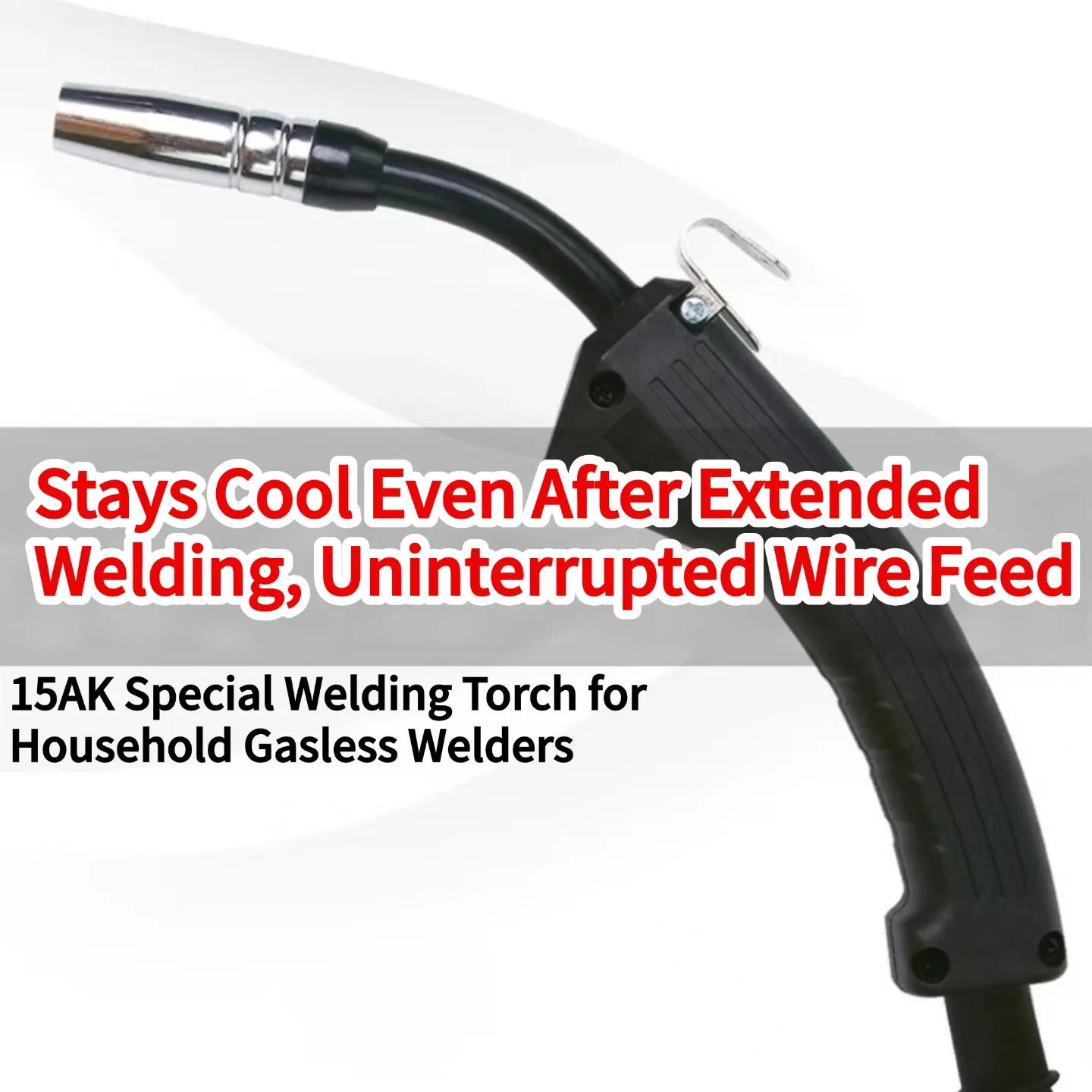 Gas Free Secondary Protection Gun 2  Meters Handle Wire NBC250 Small Welding Machine Flux Cored