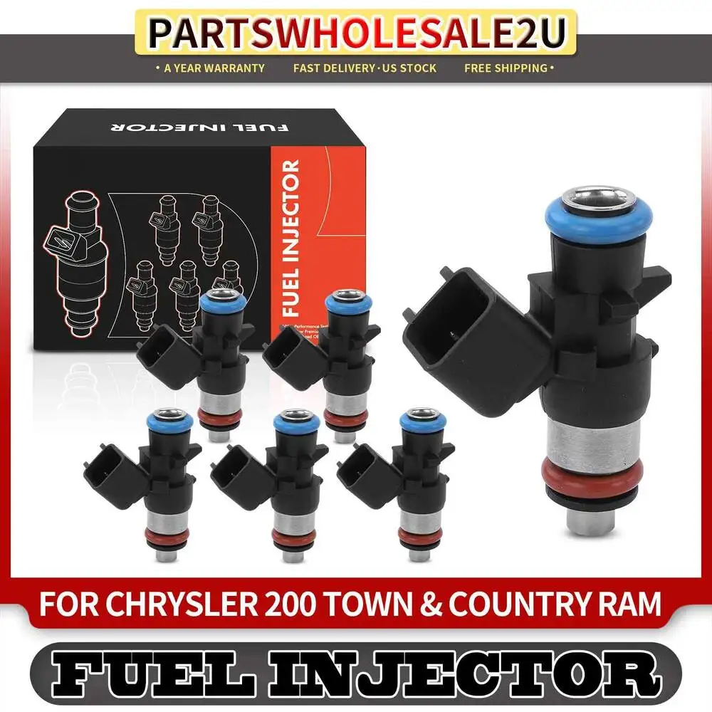 

6x Fuel Injector for Dodge Journey Challenger Durango Chrysler 200 300 V6 3.6L